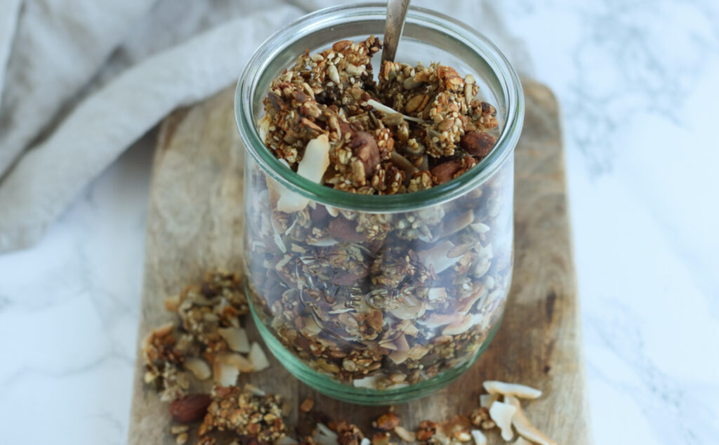 Banangranola med quinoa Ditte Lykkeberg