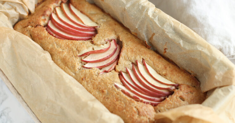 Æblebrød med hytteost