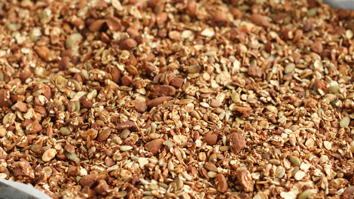 Granola med tahin